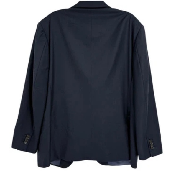 Suitsupply Wool Vitale Barberis Canonico Napoli Blazer Size 48S Blue 2-Button - Picture 2 of 6